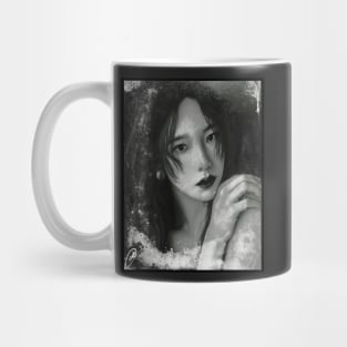 Taeyeon - Photorealism painting Mug